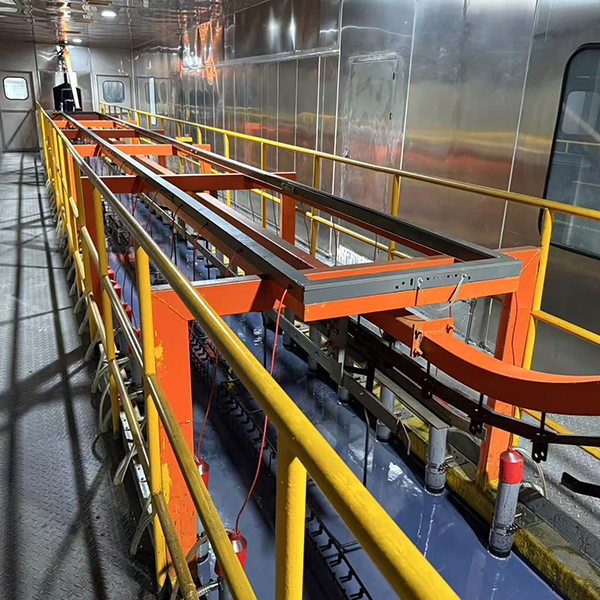 鏈條式電泳流水線