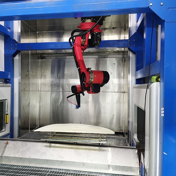 汽車保險(xiǎn)杠自動噴漆流水線